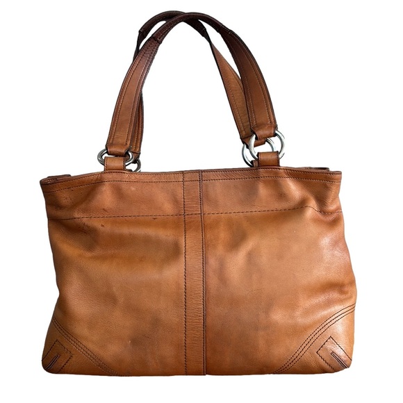 Coach Vintage Soho 6468 Brandy Tan Leather Shoulder Bag - Picture 3 of 16